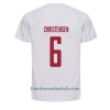 Camiseta de fútbol Dinamarca Andreas Christensen 6 Segunda Equipación Mundial 2022 - Hombre